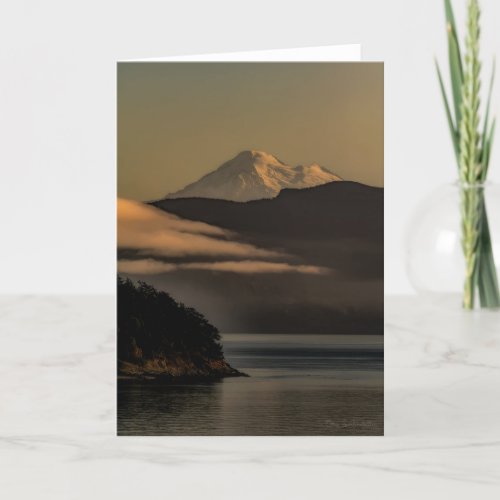 Mt Baker Glow Thank You Card