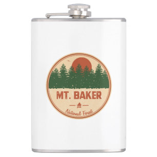 Mt. Baker National Forest Flask