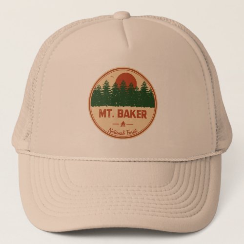 Mt Baker National Forest Trucker Hat