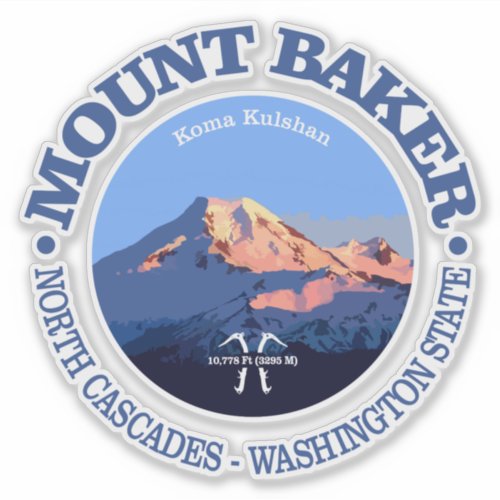 Mt Baker Sticker