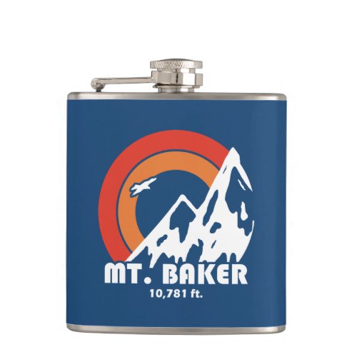 Mt Baker Sun Eagle Flask