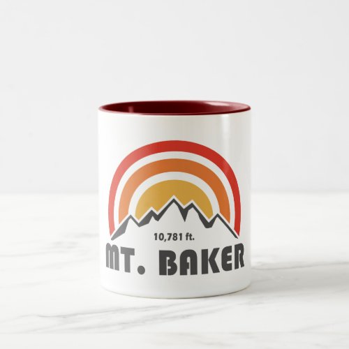 Mt Baker Two_Tone Coffee Mug