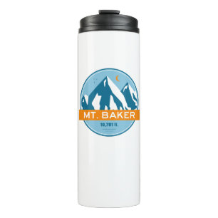 Mt. Baker Washington Stars Moon Thermal Tumbler