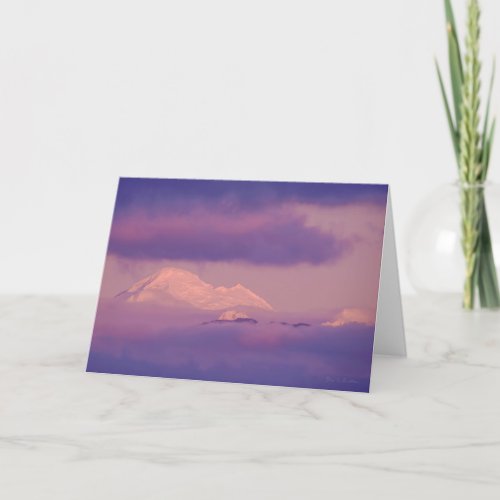 Mt Baker Washington State  Thank You Card