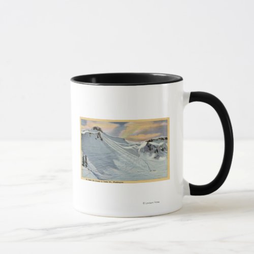 Mt Baker Washington _ View of Mt Baker Ski Mug