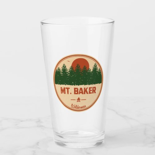 Mt Baker Wilderness Washington State Glass