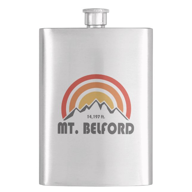 Mt. Belford Flask (Front)