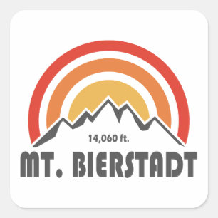 Mt. Bierstadt Square Sticker