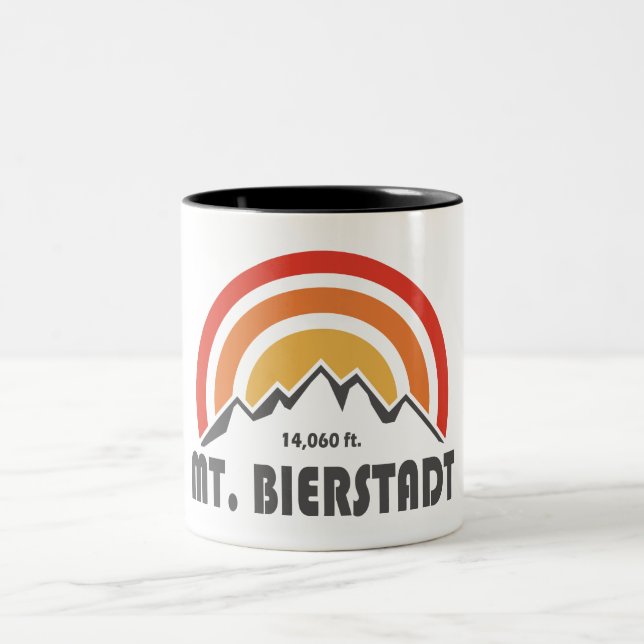 Mt. Bierstadt Two-Tone Coffee Mug (Center)