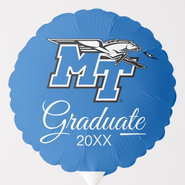 MT Blue Raiders Balloon (Front)