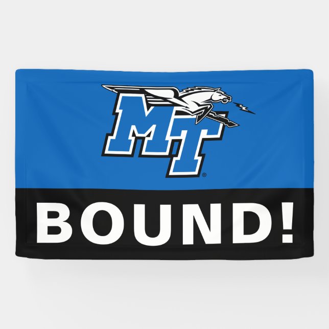 MT Blue Raiders Banner (Horizontal)