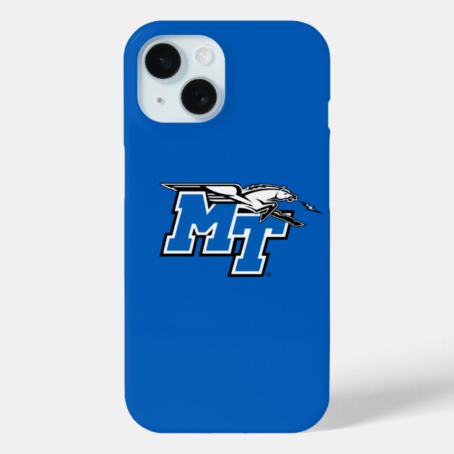 MT Blue Raiders Case-Mate iPhone Case (Back)