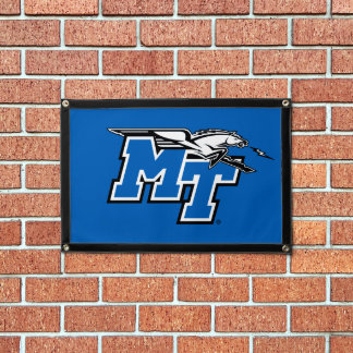MT Blue Raiders Pennant