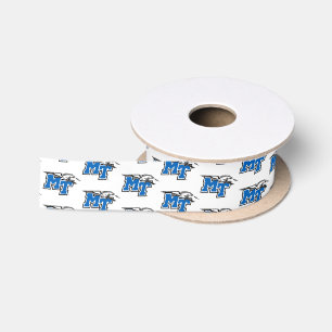 MT Blue Raiders Satin Ribbon