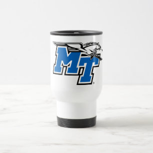 MT Blue Raiders Travel Mug