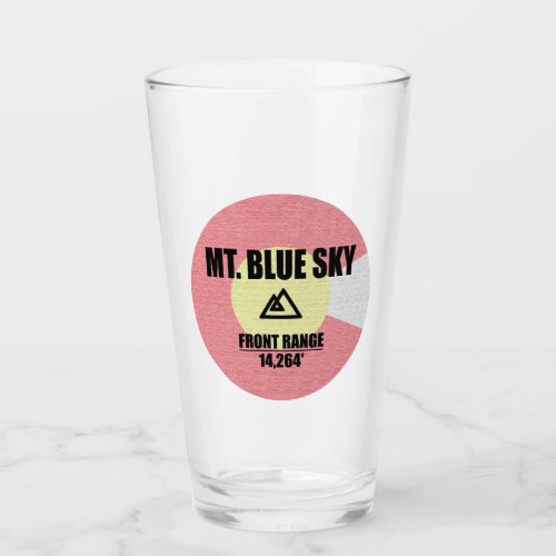 Mt Blue Sky Colorado Glass