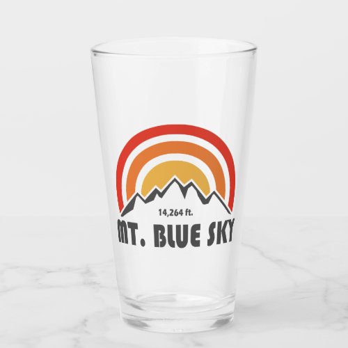Mt Blue Sky Colorado Glass