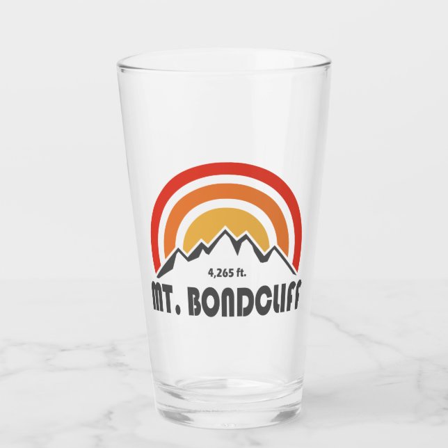 Mt. Bondcliff New Hampshire Glass (Front)