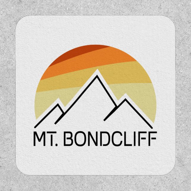 Mt. Bondcliff New Hampshire Retro Patch (Front)