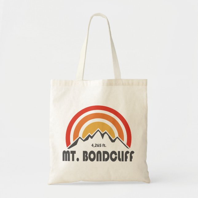 Mt. Bondcliff New Hampshire Tote Bag (Front)