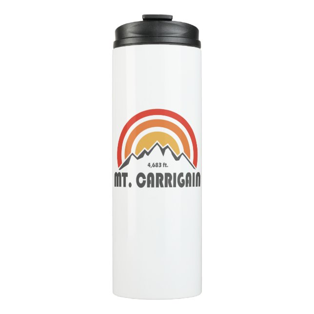 Mt. Carrigain New Hampshire Thermal Tumbler (Front)
