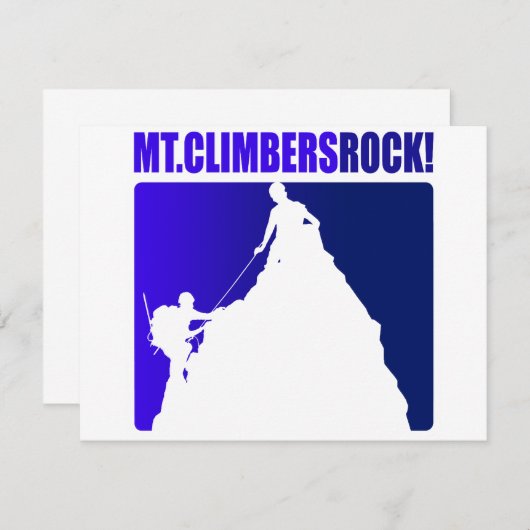 Mt. Climbers Rock! (Front/Back)