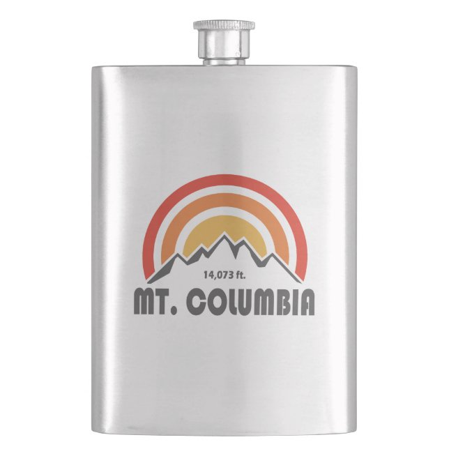 Mt. Columbia Flask (Front)