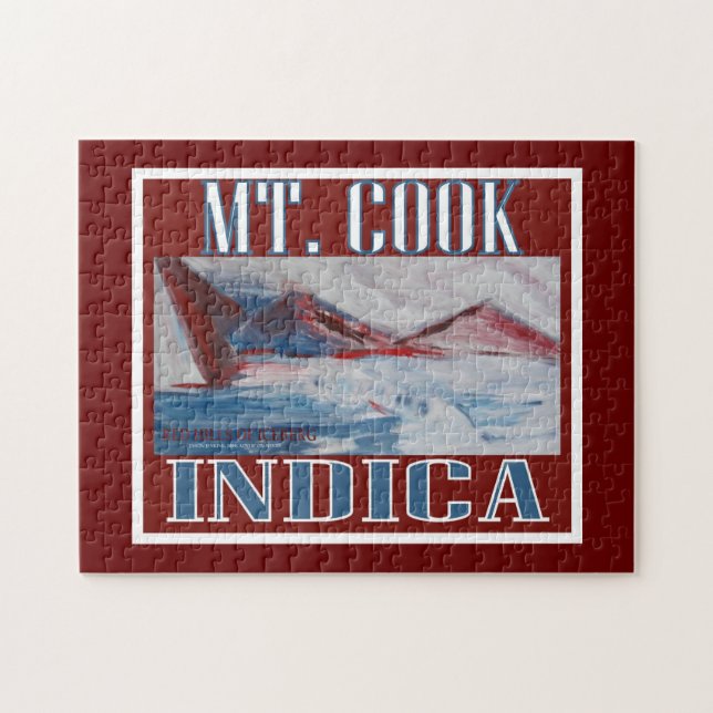 MT COOK INDICA JIGSAW PUZZLE (Horizontal)