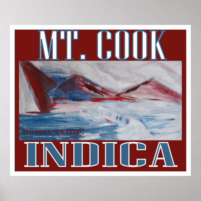 MT COOK INDICA POSTER (Front)