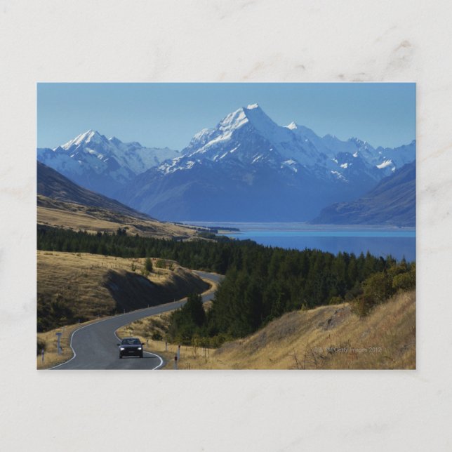 Mt. Cook, New Zealand Postcard (Front)