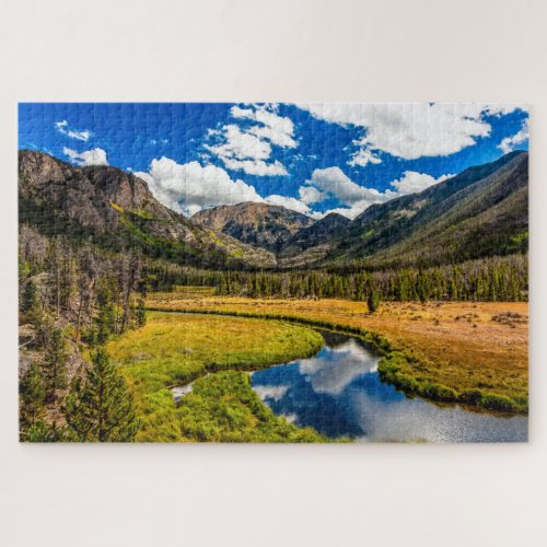 Mt Craig in Rocky Mountain National Park Colorad Jigsaw Puzzle