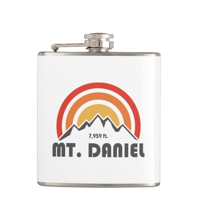 Mt. Daniel Washington Flask (Front)