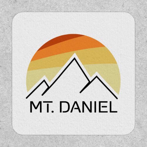 Mt Daniel Washington Retro Patch