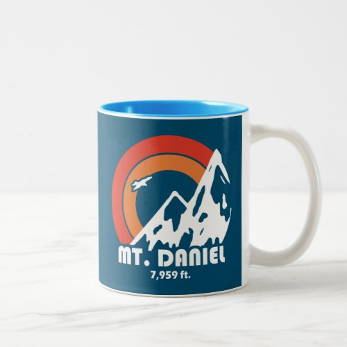 Mt Daniel Washington Sun Eagle Two_Tone Coffee Mug