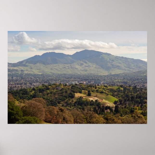 Mt. Diablo Poster (Front)