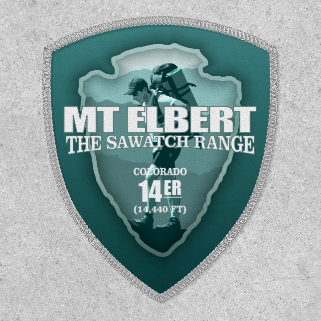 Mt Elbert (arrowhead T) Patch (Front)