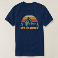 Mt. Elbert Colorado Retro Turquoise