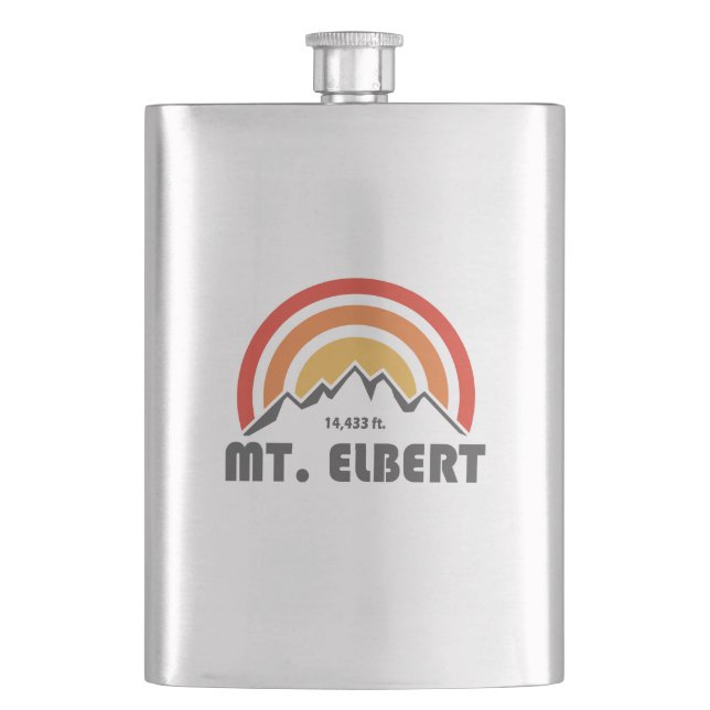 Mt. Elbert Flask (Front)