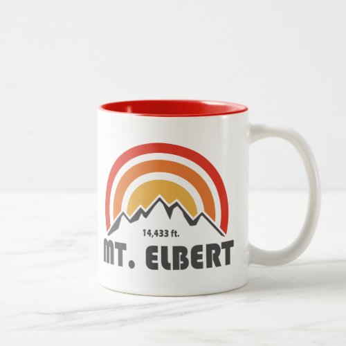 Mt Elbert Two_Tone Coffee Mug
