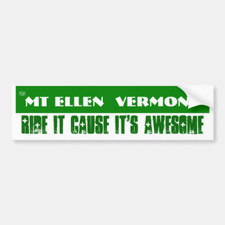Mt Ellen 2 Bumper Sticker