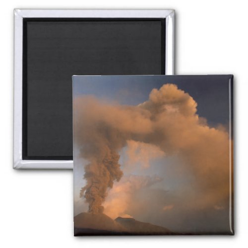 Mt Etna summit vent Sicily Italy Magnet