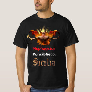 Mt. Etna Volcano of Sicily " Muncibbeḍḍu', T-Shirt