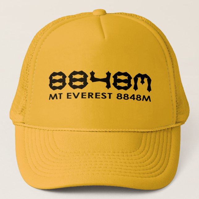 Mt Everest - 8848m Trucker Hat (Front)