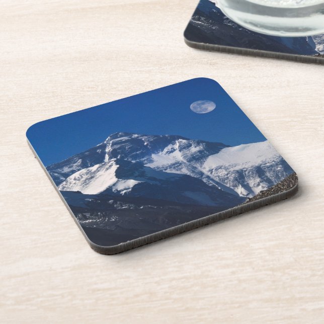 Mt. Everest | Tibet, China Beverage Coaster (Left Side)