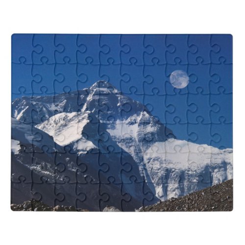 Mt Everest  Tibet China Jigsaw Puzzle