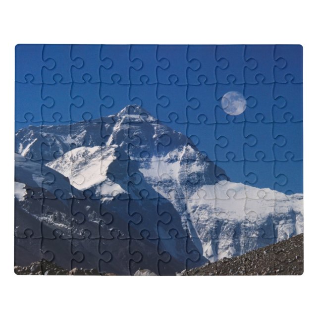 Mt. Everest | Tibet, China Jigsaw Puzzle (Puzzle Horizontal)