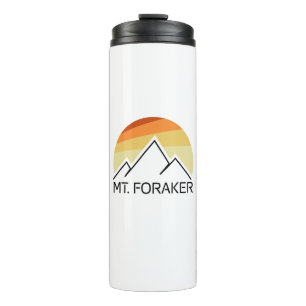 Mt. Foraker Alaska Retro Thermal Tumbler