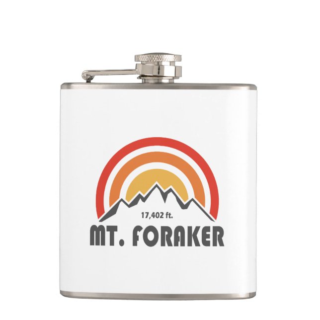 Mt. Foraker Flask (Front)