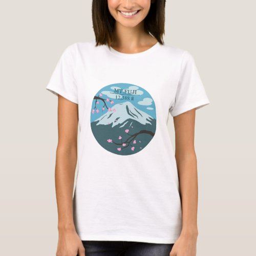 Mt Fuji Altitude T_Shirt