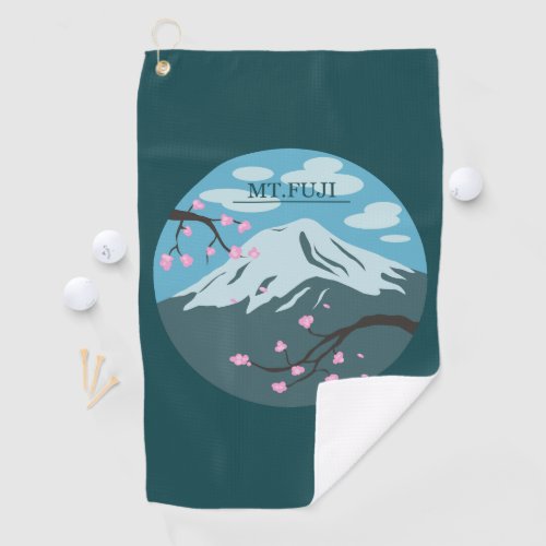 Mt Fuji Golf Towel